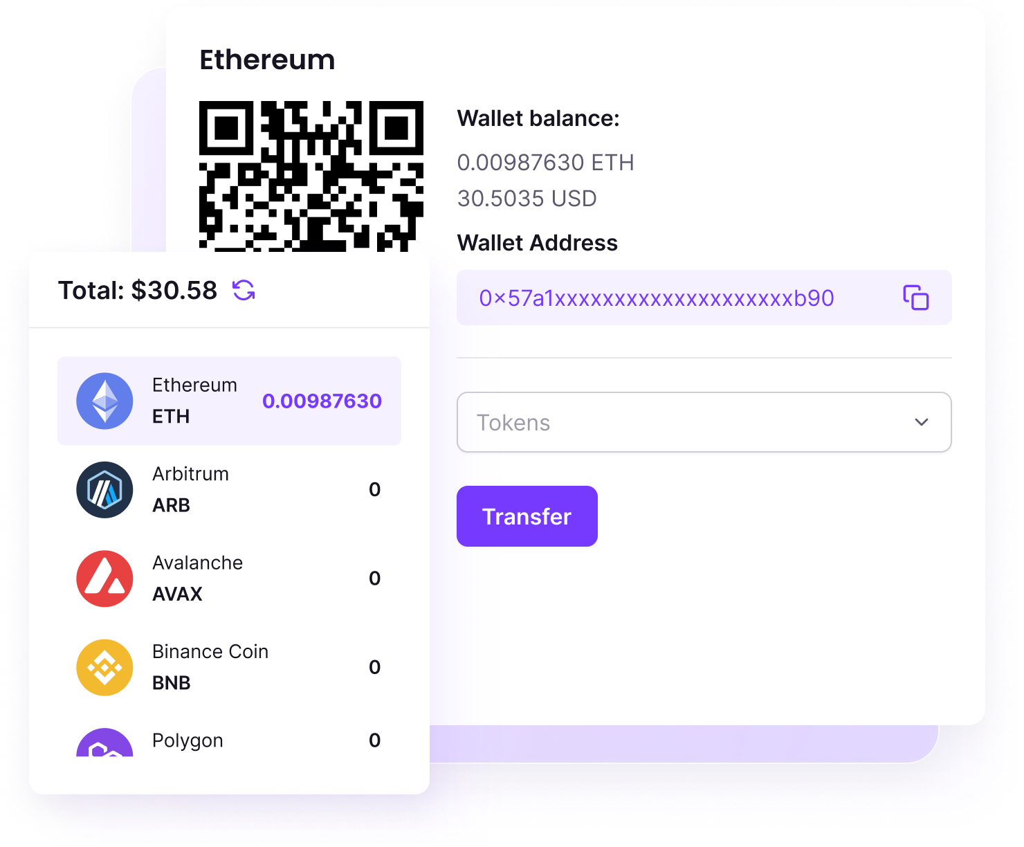 This image displays a barcode used for quick transactions.