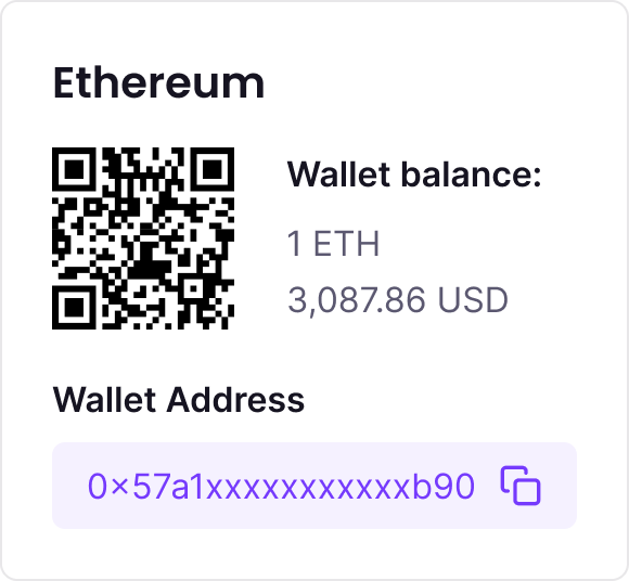 One snapshot displays a bar graph emerging from a laptop screen. The other snapshot shows a wallet balance and a barcode on the side.